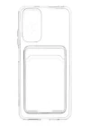 Xiaomi Redmi Note 11 Pro Kılıf Kart Şeffaf Silikon - Şeffaf