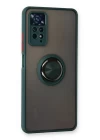 Xiaomi Redmi Note 11 Pro Kılıf Montreal Yüzüklü Silikon Kapak - Yeşil
