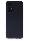 Xiaomi Redmi Note 11T Kılıf Nano içi Kadife Silikon - Lacivert