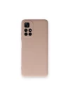 Xiaomi Redmi Note 11T Kılıf Nano içi Kadife Silikon - Pudra