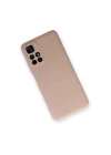 Xiaomi Redmi Note 11T Kılıf Nano içi Kadife Silikon - Pudra