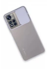 Xiaomi Redmi Note 11T Kılıf Palm Buzlu Kamera Sürgülü Silikon - Lila