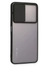 Xiaomi Redmi Note 11T Kılıf Palm Buzlu Kamera Sürgülü Silikon - Siyah
