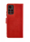 Xiaomi Redmi Note 11T Kılıf Trend S Plus Kapaklı Kılıf - Kırmızı