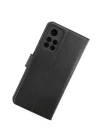 Xiaomi Redmi Note 11T Kılıf Trend S Plus Kapaklı Kılıf - Siyah