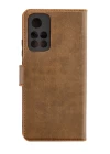 Xiaomi Redmi Note 11T Kılıf Trend S Plus Kapaklı Kılıf - Taba