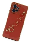 Xiaomi Redmi Note 12 4G Kılıf Esila Silikon - Kırmızı