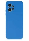 Xiaomi Redmi Note 12 4G Kılıf First Silikon - Mavi