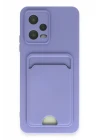 Xiaomi Redmi Note 12 4G Kılıf Kelvin Kartvizitli Silikon - Lila
