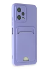 Xiaomi Redmi Note 12 4G Kılıf Kelvin Kartvizitli Silikon - Lila