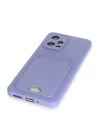 Xiaomi Redmi Note 12 4G Kılıf Kelvin Kartvizitli Silikon - Lila