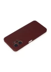 Xiaomi Redmi Note 12 4G Kılıf Nano içi Kadife Silikon - Bordo