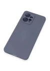 Xiaomi Redmi Note 12 4G Kılıf Nano içi Kadife Silikon - Gri
