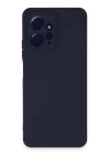 Xiaomi Redmi Note 12 4G Kılıf Nano içi Kadife Silikon - Lacivert