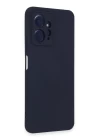 Xiaomi Redmi Note 12 4G Kılıf Nano içi Kadife Silikon - Lacivert