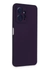 Xiaomi Redmi Note 12 4G Kılıf Nano içi Kadife Silikon - Mor