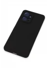 Xiaomi Redmi Note 12 4G Kılıf Nano içi Kadife Silikon - Siyah