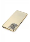 Xiaomi Redmi Note 12 4G Kılıf Razer Lensli Silikon - Gold