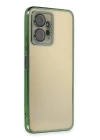 Xiaomi Redmi Note 12 4G Kılıf Razer Lensli Silikon - Yeşil