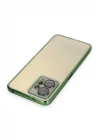 Xiaomi Redmi Note 12 4G Kılıf Razer Lensli Silikon - Yeşil