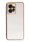 Xiaomi Redmi Note 12 4G Kılıf Volet Silikon - Beyaz