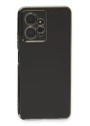 Xiaomi Redmi Note 12 4G Kılıf Volet Silikon - Siyah