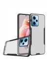 Xiaomi Redmi Note 12 5G Kılıf Platin Silikon - Siyah