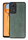 Xiaomi Redmi Note 12 Pro 4G Kılıf Aras Deri Kapak - Koyu Yeşil