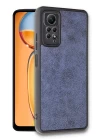 Xiaomi Redmi Note 12 Pro 4G Kılıf Aras Deri Kapak - Lacivert