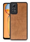 Xiaomi Redmi Note 12 Pro 4G Kılıf Aras Deri Kapak - Taba