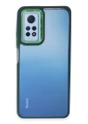 Xiaomi Redmi Note 12 Pro 4G Kılıf Dora Kapak - Haki Yeşil