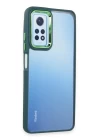 Xiaomi Redmi Note 12 Pro 4G Kılıf Dora Kapak - Haki Yeşil