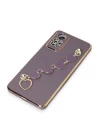 Xiaomi Redmi Note 12 Pro 4G Kılıf Esila Silikon - Mor