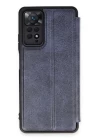 Xiaomi Redmi Note 12 Pro 4G Kılıf Flip Cover - Lacivert