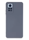 Xiaomi Redmi Note 12 Pro 4G Kılıf Nano içi Kadife Silikon - Gri
