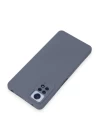 Xiaomi Redmi Note 12 Pro 4G Kılıf Nano içi Kadife Silikon - Gri