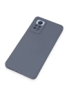 Xiaomi Redmi Note 12 Pro 4G Kılıf Nano içi Kadife Silikon - Gri