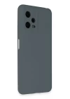 Xiaomi Redmi Note 12 Pro 5G Kılıf Nano içi Kadife Silikon - Gri