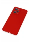 Xiaomi Redmi Note 12 Pro 5G Kılıf Nano içi Kadife Silikon - Kırmızı