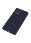 Xiaomi Redmi Note 12 Pro 5G Kılıf Nano içi Kadife Silikon - Lacivert