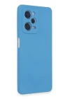 Xiaomi Redmi Note 12 Pro 5G Kılıf Nano içi Kadife Silikon - Mavi