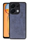 Xiaomi Redmi Note 13 4G Kılıf Aras Deri Kapak - Lacivert