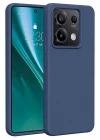 Xiaomi Redmi Note 13 4G Kılıf First Silikon - Lacivert