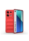 Xiaomi Redmi Note 13 4G Kılıf Optimum Silikon - Kırmızı