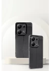 Xiaomi Redmi Note 13 Pro 4G Kılıf Auto Focus Kapak - Siyah