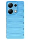 Xiaomi Redmi Note 13 Pro 4G Kılıf Bibercas Silikon Kapak - Mavi