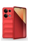 Xiaomi Redmi Note 13 Pro 4G Kılıf Optimum Silikon - Kırmızı