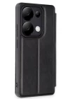 Xiaomi Redmi Note 13 Pro 5G Kılıf Flip Cover - Siyah