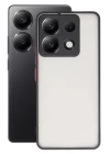 Xiaomi Redmi Note 13 Pro 5G Kılıf Montreal Silikon Kapak - Siyah