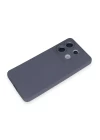 Xiaomi Redmi Note 13 Pro 5G Kılıf Nano içi Kadife Silikon - Gri